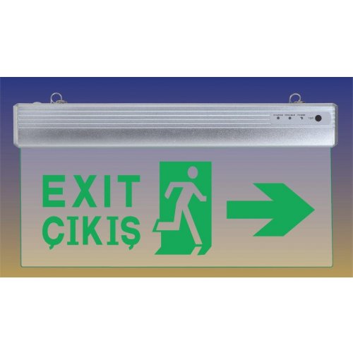 Çıkış Exit Yönlendirme Levhası model 2 (sağa çıkış)